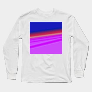 RED BLUE GREEN TEXTURE ART Long Sleeve T-Shirt